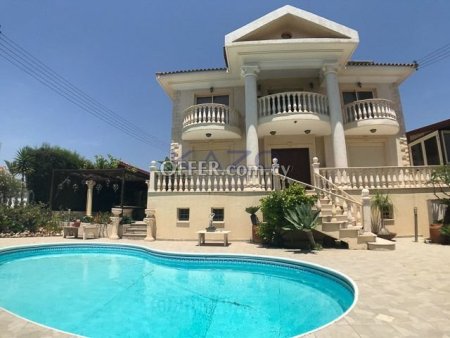 Spacious Fully Furnished Villa with Private Pool in Germasoyeia