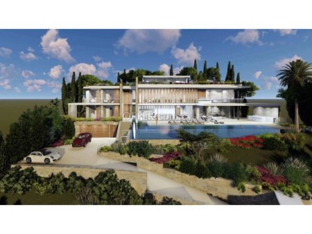 Brand new luxury modern five bedroom villa in Kamares village of Paphos