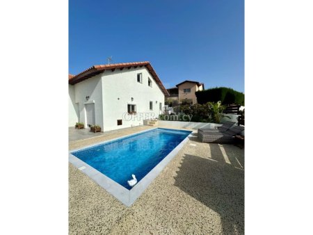 Three bedroom villa for rent in Monagroulli