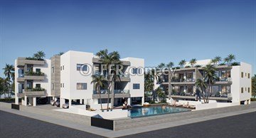 Luxury 1 Bedroom Penthouse With Roof Garden  In Kissonerga, Pafos