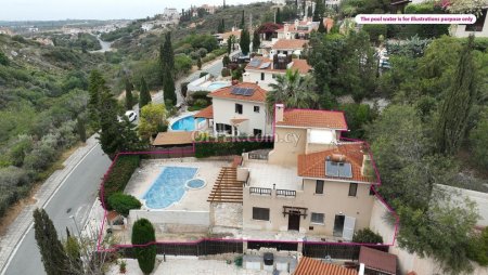 Charming 3 Bedroom Detached Villa with Private Pool Tala Paphos - 9