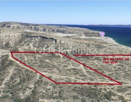 FOR SALE – COASTAL LAND WITH PANORAMIC SEA VIEWS | MONAGROULI, LIMASSOL - CYPRUS - 9
