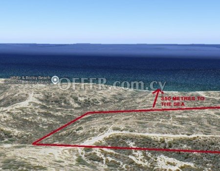 FOR SALE – COASTAL LAND WITH PANORAMIC SEA VIEWS | MONAGROULI, LIMASSOL - CYPRUS