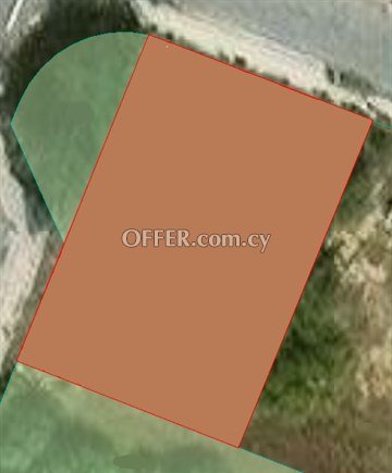 Residential Plot Of 555 Sq.m.  In Strovolos, Nicosia- Is Adjacent To G