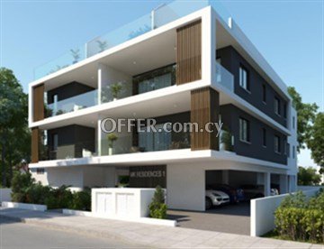 Modern 2+1 Bedroom Penthouse With Roof Garden  In Oroklini, Larnaca