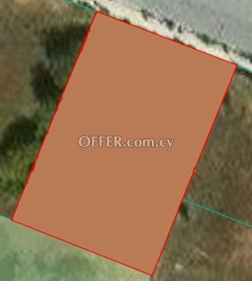 Resitential Plot Of 555 Sq.m.  In Strovolos, Nicosia- Adjacent To The 