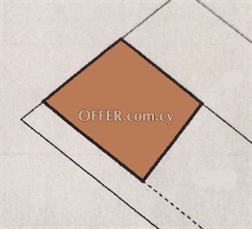 Residential Plot 611 S.q. m.  In Pyla, Larnaca.