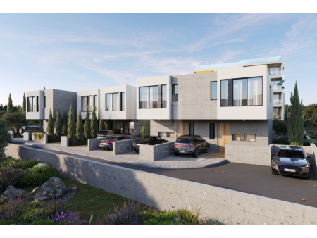 Brand new three bedrooms townhouse in a luxury complex in Tombs of the Kings area Paphos