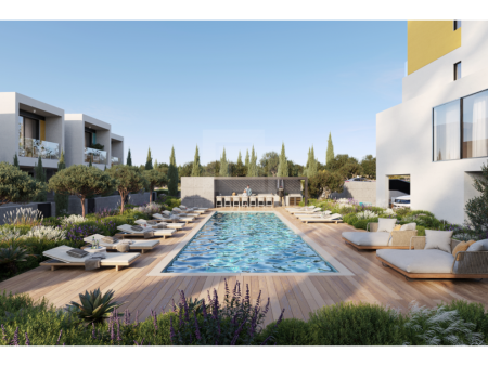 Brand new two bedroom last floor apartment with amazing views in Tombs of the Kings area Paphos
