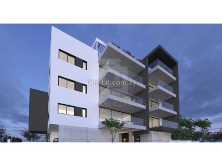 New modern two bedroom penthouse apartment in Latsia area of Nicosia