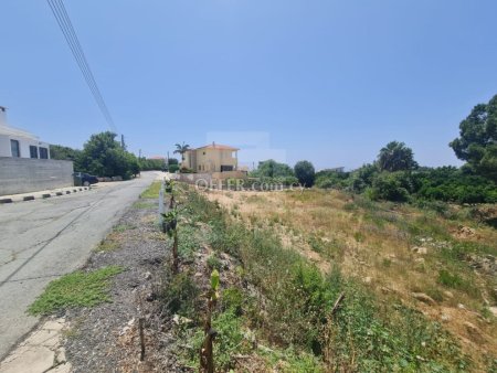 Large residential plot in Emba area of Cyprus