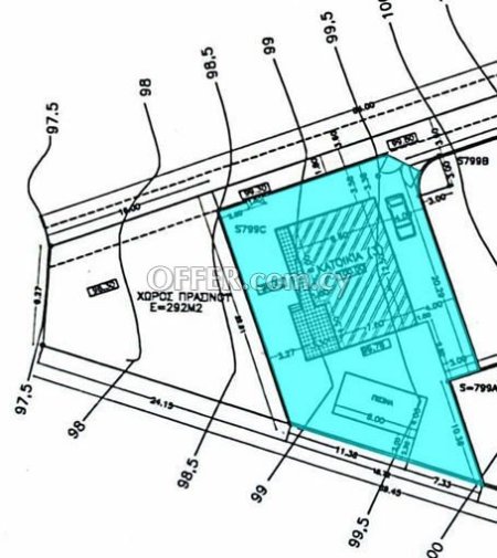 Building Plot 450 sm in Pissouri, Limassol
