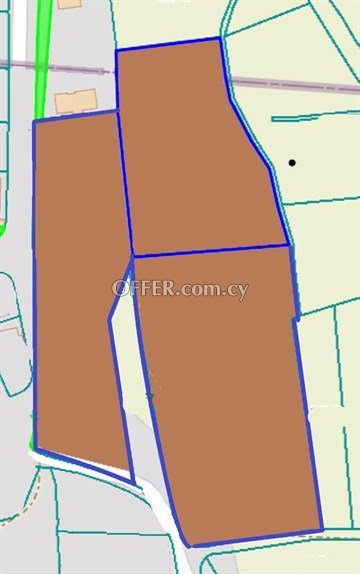 Residential Piece Of Land 17393 Sq.m.  In Ormideia, Larnaca