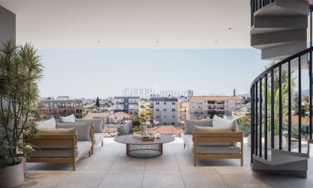 TWO BEDROOM TOP FLOOR APARTMENT WITH ROOF GARDEN IN AGIOS IOANNIS