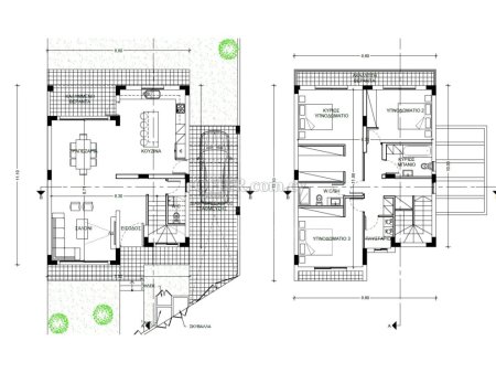 Brand new 3 bedroom semi detached house under construction in Erimi