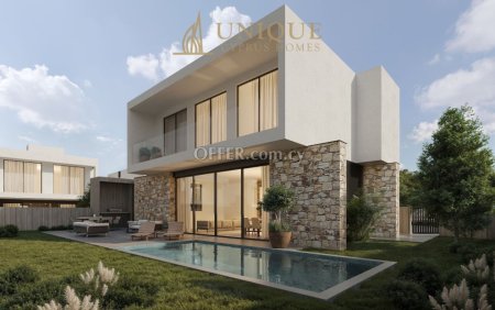 Luxury three-bedroom villa - Geroskipou