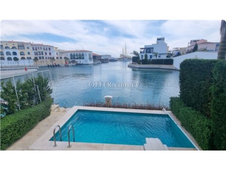 Three Bedroom Semi Detached Villa In Limassol Marina