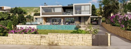 Spacious Pegeia Villa with Sea View Pool