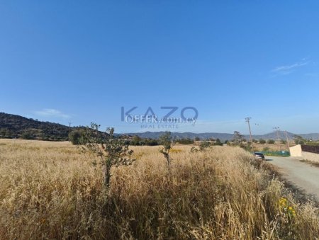 Large Field Plot for Sale in Picturesque Parekklisia