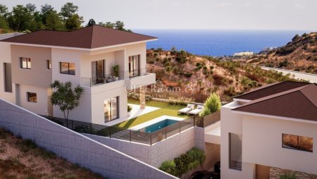 LUXURY THREE BEDROOM VILLA IN PAREKLISIA WITH UNOBSTRUCTED SEA VIEWS