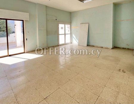 Ground floor Shop is now available for Rent in Engomi area.