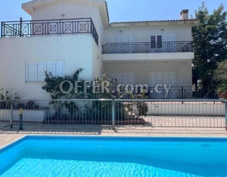 Detached villa resale with a private pool and garden, in East Limassol