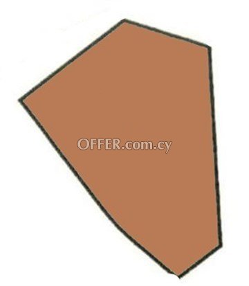 Residential Plot 830 Sq.m.   In Kornos, Larnaca