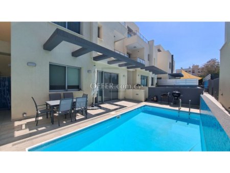 Luxury four bedroom villa for rent in Germasogeia Tourist area