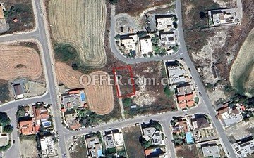 Residential Plot 582 S.q. m.  In Dali, Nicosia
