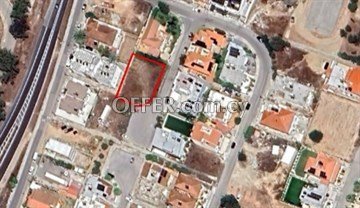 Corner Residential Plot Of 616 Sq.m.  In Lakatamia, Nicosia