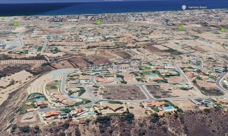 Large Germasoyeia Mesovounia Plot with Sea View