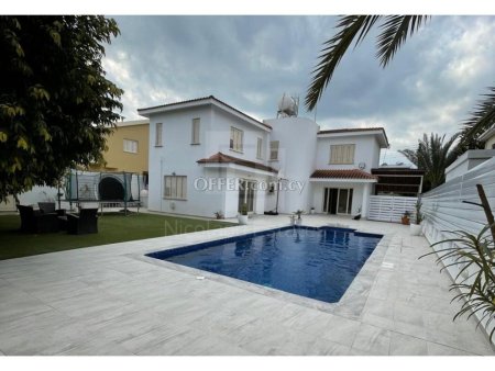 Four bedroom house fully furnished in Makedonitissa area of Nicosia
