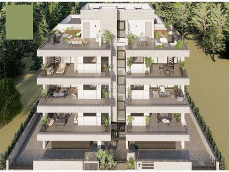 Brand new two bedroom penthouse for sale in Mesa Geitonia