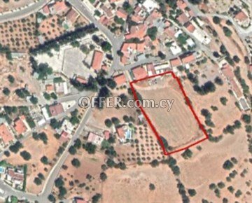 Residential Land 5519 S.q. m.  In Prastio Avdimou, Limassol