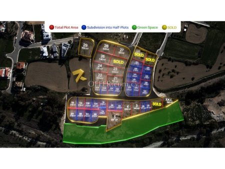 Residential Half Plot in Deftera area near Grammar School Nicosia - 2