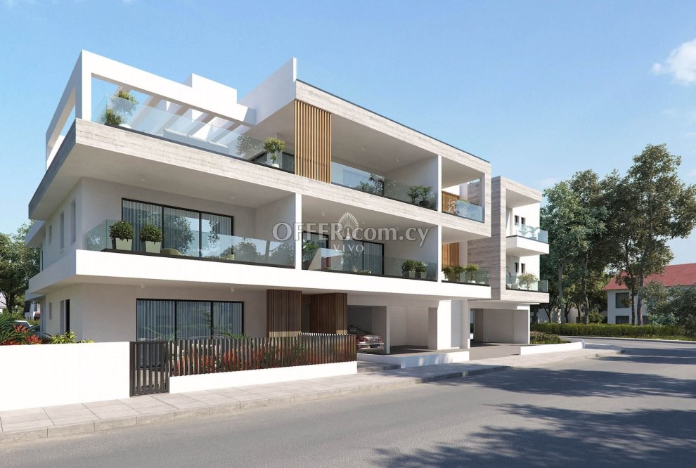 MODERN 2 BEDROOM GROUND FLOOR APARTMENT WITH PRIVATE GARDEN IN LIVADIA - 7