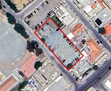 Commercial Plot 1829 S.q. m.  In Agios Antonios, Nicosia