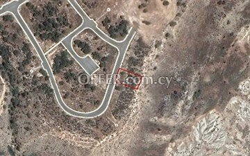 Residential Plot 900 S.q. m.  In  Pissouri, Limassol