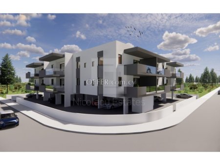Modern two bedroom apartment for sale in Lakatamia Pefkou area