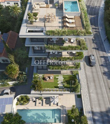 Luxury 3 Bedroom Penthouse With Roof Garden  In Germasogeia, Limassol