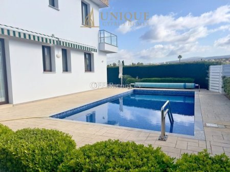 Modern Detached Villa in Pegeia with Sea View