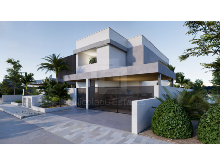 New modern three bedroom house in Latsia area near Senior School and GSP Stadium