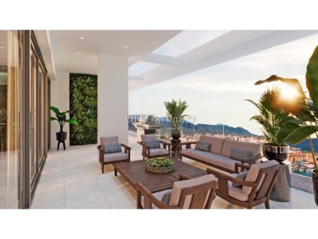 Brand new luxury 3 bedroom whole floor penthouse apartment in Agios Athanasios