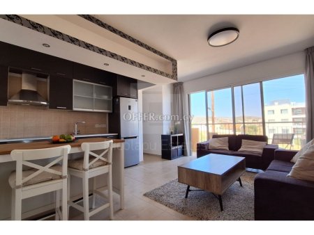 Very spacious furnished and equipped modern apartment in Germasogia area.