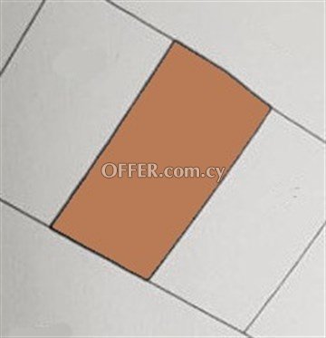 Residential Land 1117 S.q. m.  In Kornos, Larnaca.