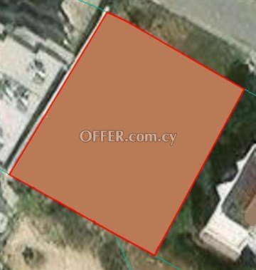 Residential Plot Of 558 Sq.m.  In Anthoupoli, Nicosia
