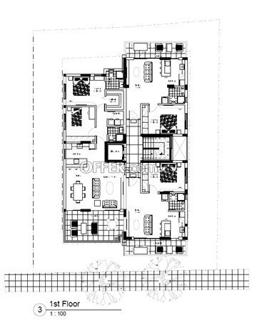 Luxury 3 Bedroom Penthouse With Roof Garden  In Makedonitissa, Nicosia