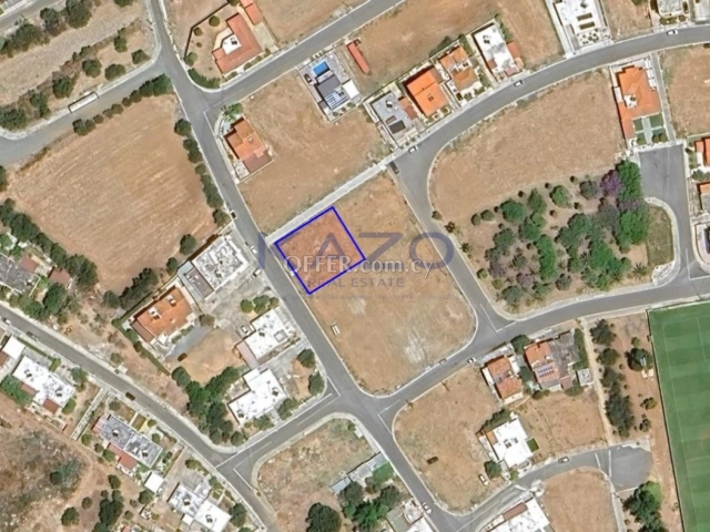 Large Building Plot for Sale in Kouklia Village