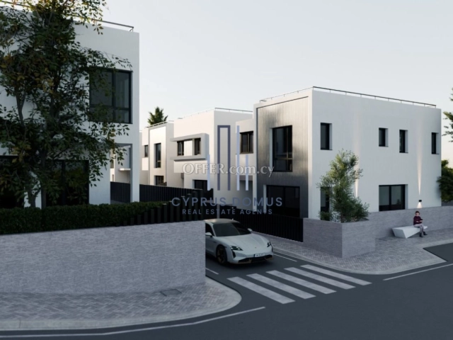 New Modern Villa With Swimming Pool For Sale in Ypsonas Area.