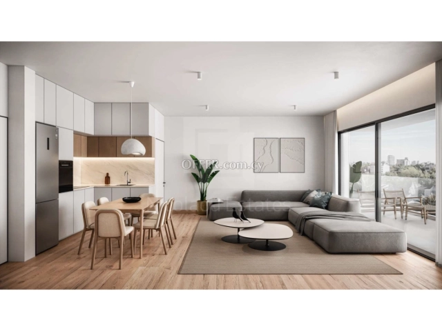 New three bedroom apartment for sale in Engomi area near Embassies